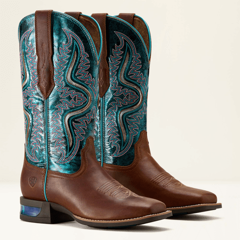 Ariat Womens Captivate Wide Square Toe Western Boot