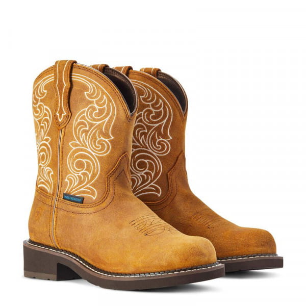 Ariat Womens Fatbaby Heritage Waterproof Western Boots