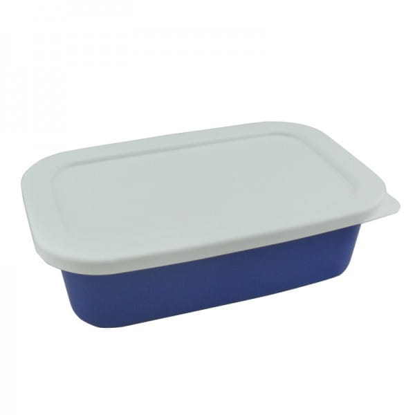 Eck-Box Futterschale rechteckig mit Deckel 3 kg