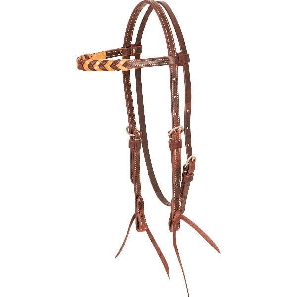 Blood Knot Browband Headstall TwoTone