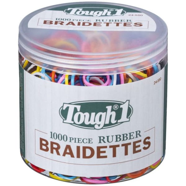 Equitare Braidettes - Mähnengummis - 1000 Stück