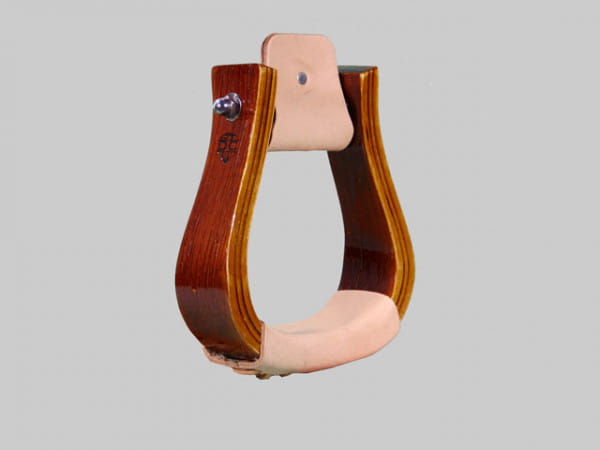 Diamond C Steigbügel Wooden Wallnut