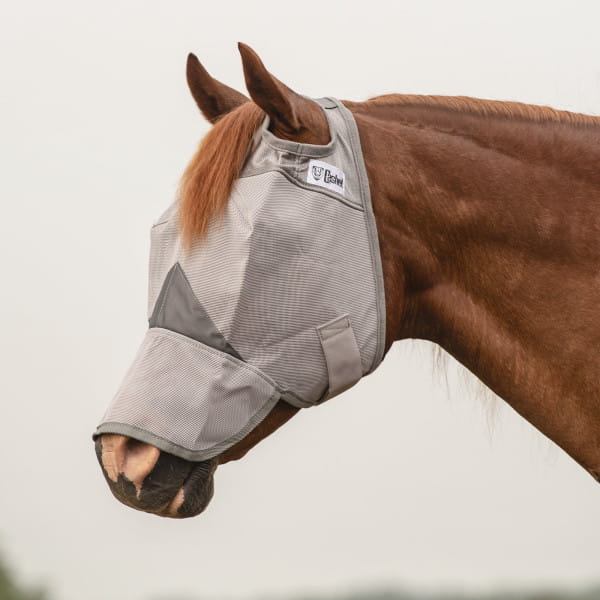Cashel Crusader Fliegenmaske mit Nase ohne Ohren