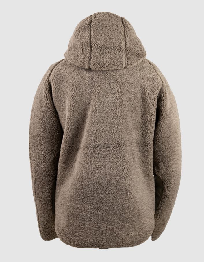 Hooded 2025 sherpa jacket