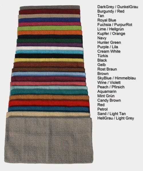 SHOW das Wollblanket in 26 Farben