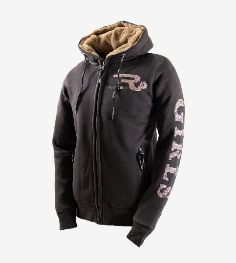 Ranchgirls Teddy Sweatjacket SCARLETT brown