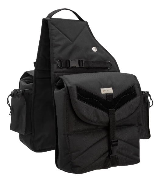 Premium Doppel Packtasche black