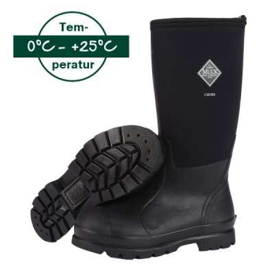 muck boots with steel shank