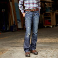 Ariat Womens Rebar DuraStretch Riveter Straight Leg Jeans