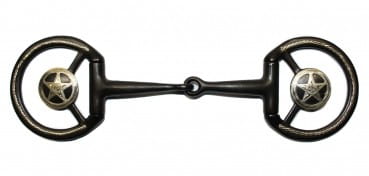 KS Show Snaffle Black Star