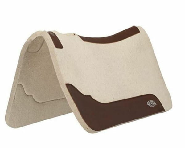 Weaver Contoured Steam Pressed Merino Wool Felt Saddle Pad