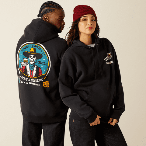 Ariat Mens Sendero When Live Gives You Agaves Hoodie