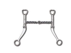 Myler Flat Shank Sweet Iron Twisted Snaffle MB 09T Stufe 1