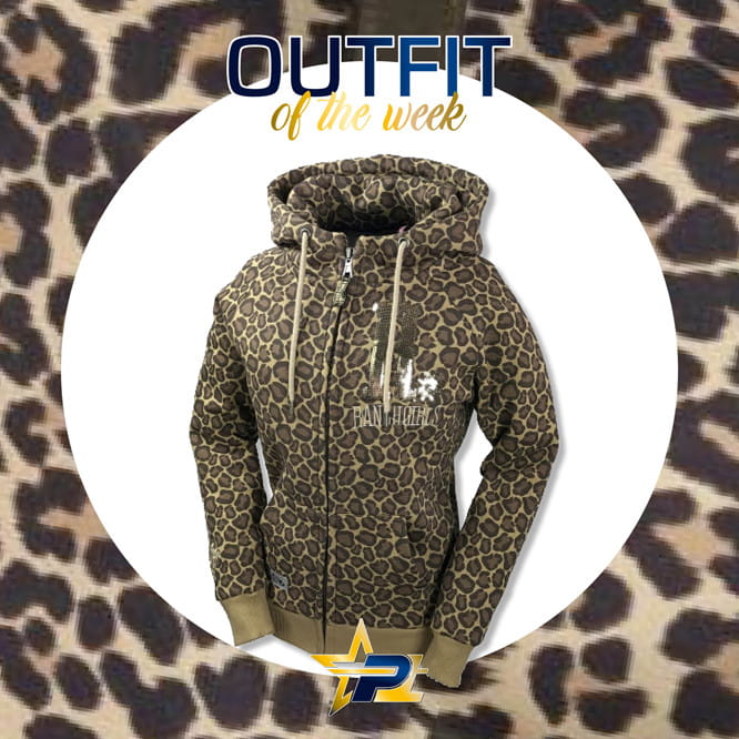 Ranchgirl Hooded Jacket Shiny Leopard