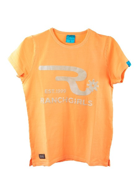 Ranchgirls T-Shirt NINA neon orange