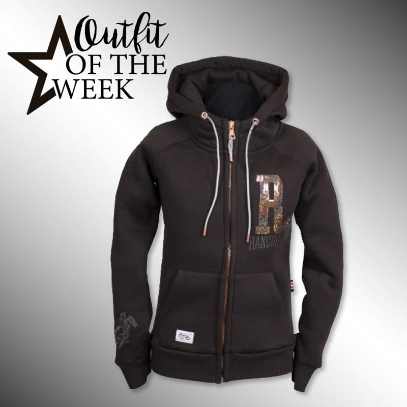 Ranchgirl Hooded Jacket Shiny chocolate