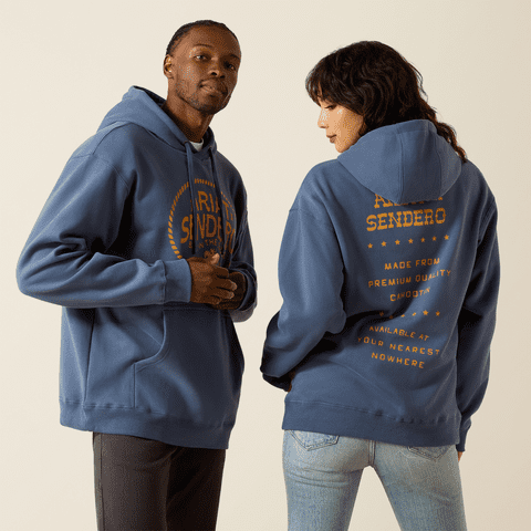 Ariat Mens Sendero Back in the Saddle Hoodie