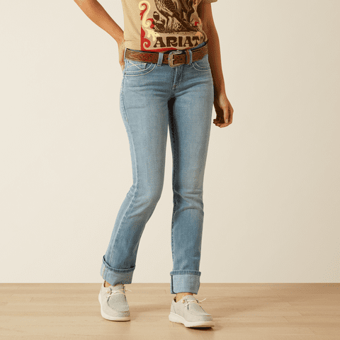 Ariat Womens Perfect Rise Alina Straight Leg Jeans