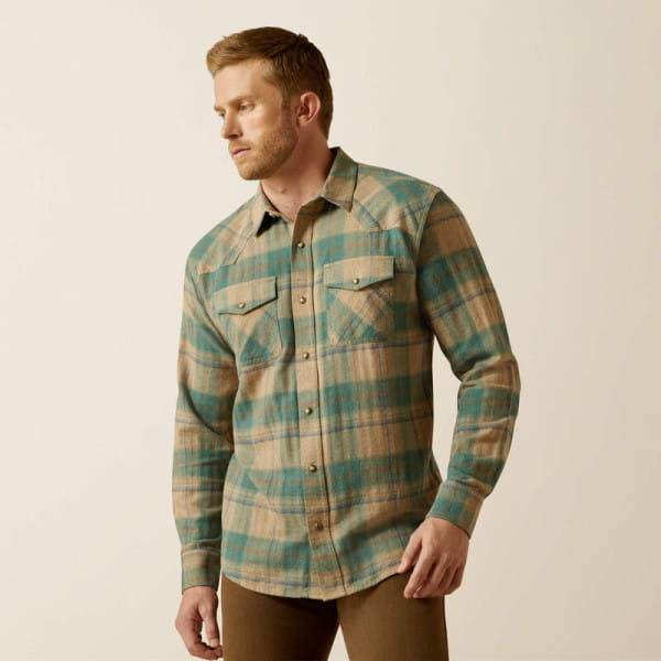 Ariat Mens Huxlee Retro Fit Western Shirt