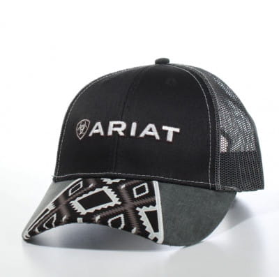 Black ariat hat on sale