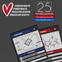 25 Trainingskarten Stangengymnastik oder Springgymnastik 25 Trainingskarten Stangengymnastik oder Springgymnastik