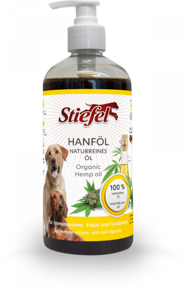 Stiefel Hanföl Hund 500ml