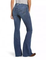 Ariat Womens Real High Rise Stretch Polly Flare Jeans