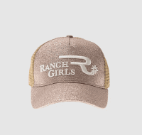 Ranchgirls Cap GLIMMER rosegold / creme