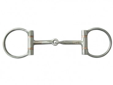 Heavy Brushed D-Ring Snaffle