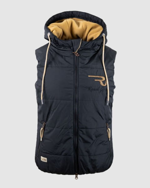 Rachgirls Hooded Vest PAM black/caramel